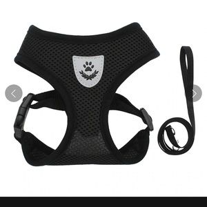 NWT Comfort Dog Harness Leash Bundle Set